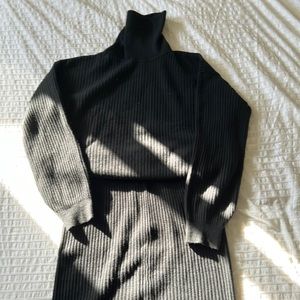 Gap knit midi skirt and sweater